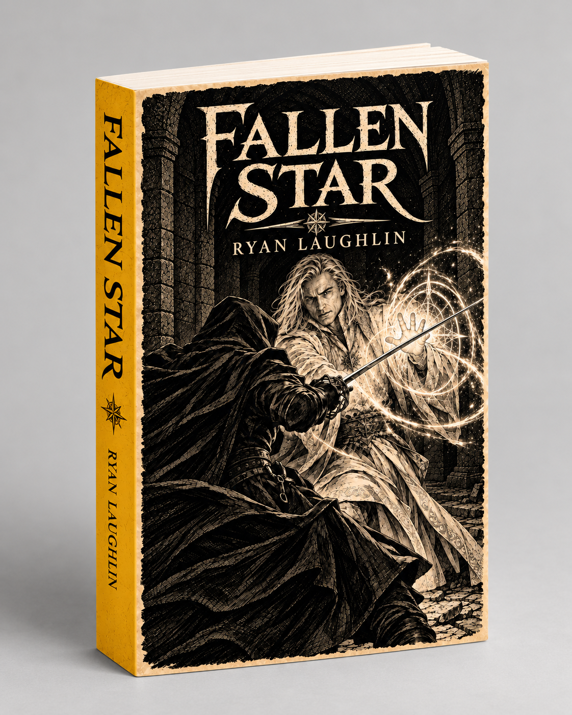 Fallen Star paperback mockup